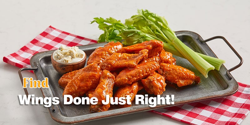 Burger N Bites wings