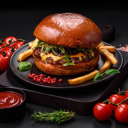 Burger N Bites burger